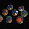 6 mm The Mos Beautifull So Gorgeous - WELO ETHIOPIAN OPAL - Round Faceted Sparkle Nice Fire Ever Pcs - 5 pcs